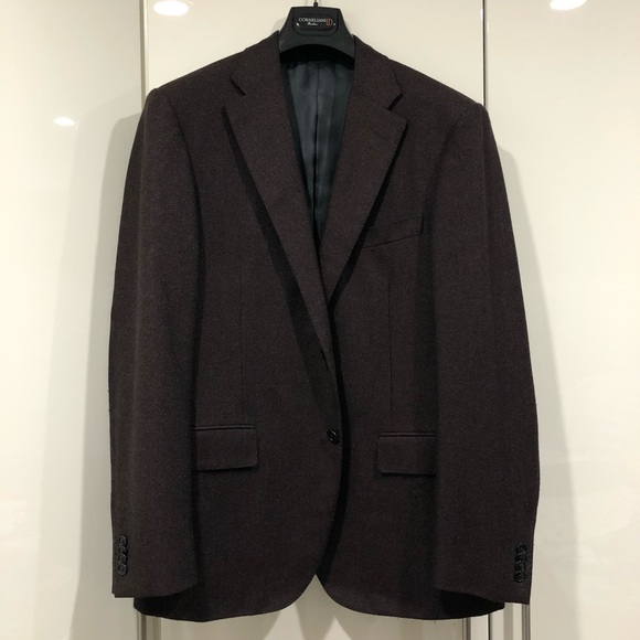 Corneliani brown wool blazer